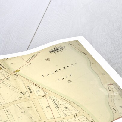 Part of Ward 24, Section 11. Bounded by Belmont Street, Clay Avenue, E. 170th Street and Walton Avenue, New York by Anonymous