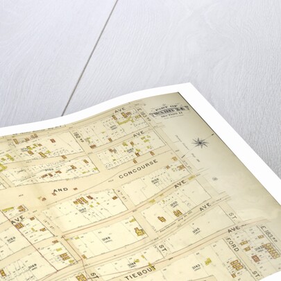 Part of Ward 24, Section 11. Bounded by Morris Avenue, E. 183rd Street, Webster Avenue, E. 179th Street, Valentine Avenue E. 179th Street and Burnside Avneue, New York by Anonymous