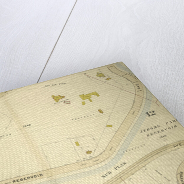 Part of Ward 24, Sections 11&12. Bounded by Aqueduct Avenue, Kingsbridge Road, Sedgwick Avenue, Reservoir Avenue Jerome Park Reservoir, Jerome Avenue and E. 192nd Street, New York by Anonymous