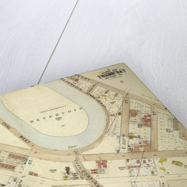 Part of Ward 24, Section 12. Bounded by E. 210th Street, Reservoir Oval West, Perry Avenue, E. 205th Street, Bainbridge Avenue, E. Mosholu Parkway North and Jerome Avenue, New York by Anonymous