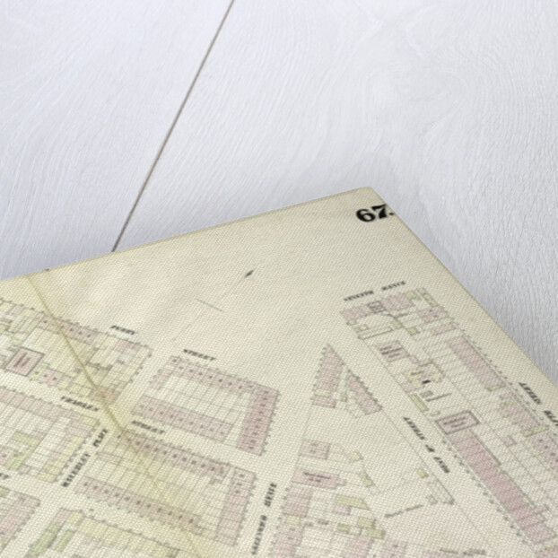 Map bounded by West 4th Street, Perry Street, Seventh Avenue, West 12th Street, Sixth Avenue, West Washington Place, New York by Anonymous