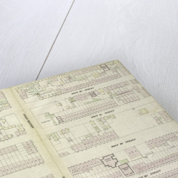 Map bounded by West 17th Street, Sixth Avenue, West 13th Street, Greenwich Avenue, Eighth Avenue, New York by Anonymous