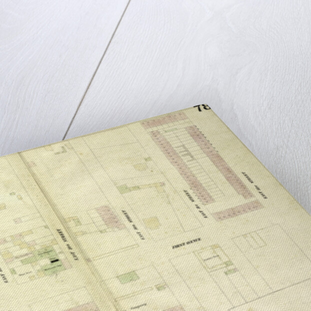 Map bounded by Second Avenue, East 32nd Street, First Avenue, East 26th Street, New York by Anonymous