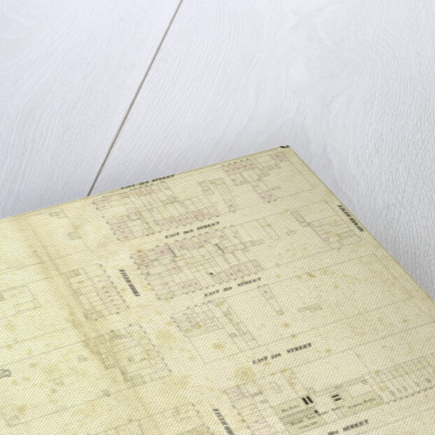 Map bounded by East 37th Street, Second Avenue, East 32nd Street, Fourth Avenue, New York by Anonymous