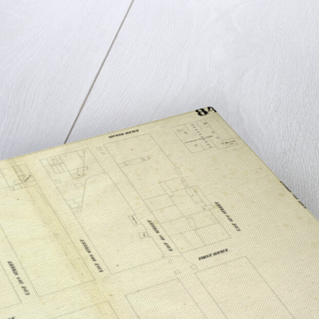 Map bounded by Second Avenue, East 43rd Street, First Avenue, East 37th Street, New York by Anonymous