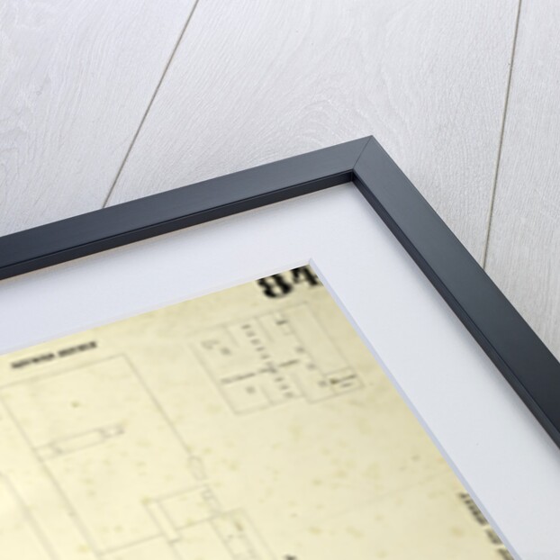 Map bounded by Second Avenue, East 43rd Street, First Avenue, East 37th Street, New York by Anonymous