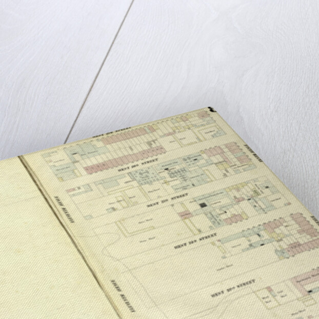 Map bounded by West 27th Street, Tenth Avenue, West 22nd Street, Eleventh Avenue, New York by Anonymous