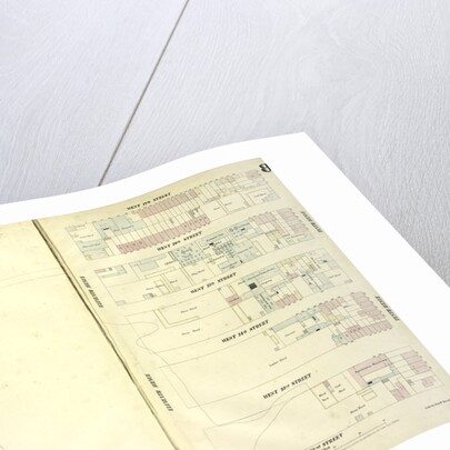 Map bounded by West 27th Street, Tenth Avenue, West 22nd Street, Eleventh Avenue, New York by Anonymous