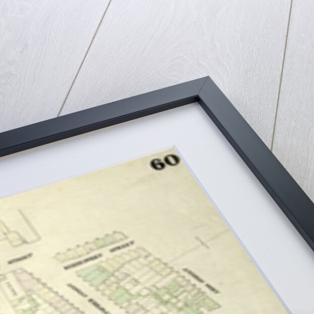 Map bounded by West Street, Amos Street, Hudson Street, Hamersly Street, New York by Anonymous