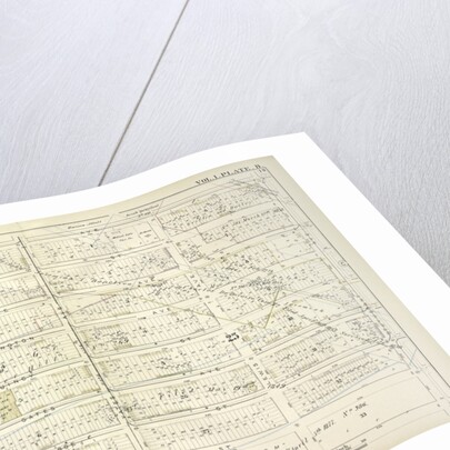 Map bounded by Lafayette Ave., Stuyvesant Ave., Putnam Ave., Tompkins Ave; Including Van Buren St., Greene St., Lexington Ave., Quincy St., Gates Ave., Monroe St., Madison St., Throop Ave., Yates Ave., Lewis Ave., New York by Anonymous