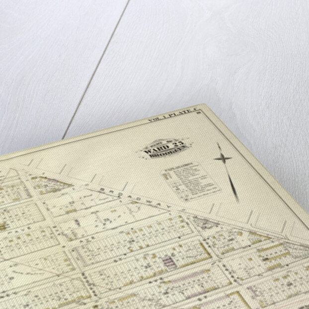 Map bounded by Lafayette Ave., Broadway, Howard Ave., Madison Ave., Stuyvesant Ave; Including Van Buren St., Greene St., Lexington Ave., Quincy St., Gates Ave., Monroe St., Reid Ave., Patchen Ave., Ralph Ave., New York by Anonymous