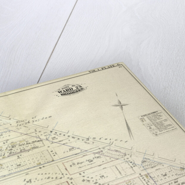 Map bounded by Madison St., Broadway, Decatur St., Ralph Ave; Including Putman St., Jefferson St., Hancock St., Halsey St., Macon St., Mc Donough St., Howard Ave., Saratoga Ave., Hopkinson Ave., New York by Anonymous