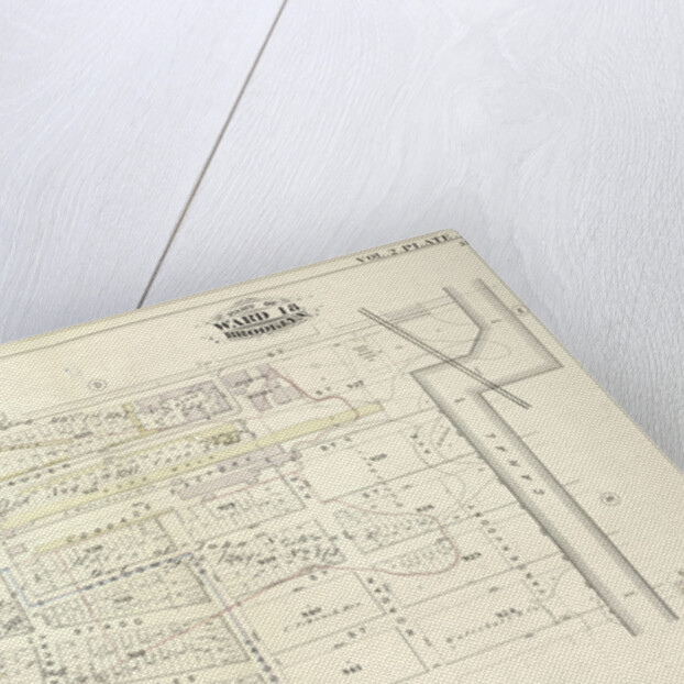 Map bound by Grand St., Canal, Meserole St., Old Bushwick Ave., Bushwick Ave; Including Maujer St., Ten Eyck St., Meadow St., Stagg St., Scholes St., La Grange St., Waterbury St., Bogart St., Morgan Ave., Vandervoort Ave., New York by Anonymous