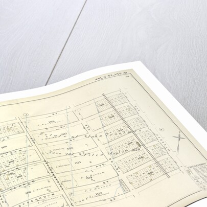 Map bound by Starr St., Wyckoff Ave., Stanhope St., Central Ave; Including Myrtle St., Suydam St., Elm St., De Kalb Ave., Stockholm St., Myrtle Ave., Hamburg St., Knickerbocker Ave., Irving Ave., New York by Anonymous