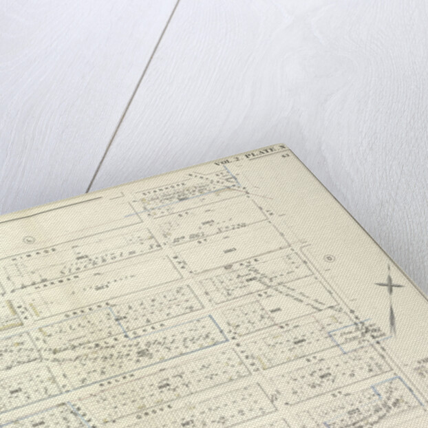 Map bound by La Fayette Ave., Himrod St., Stanhope St., Hamburg St., Magnolia St., Broadway; Including Van Buren Ave., Harman St., Greene Ave., Bleecker St., Ralph St., Grove St., Linden St., Central Pl., Bushwick Ave., Evergreen Ave., New York by Anonymous