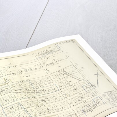 Map bound by La Fayette Ave., Himrod St., Stanhope St., Hamburg St., Magnolia St., Broadway; Including Van Buren Ave., Harman St., Greene Ave., Bleecker St., Ralph St., Grove St., Linden St., Central Pl., Bushwick Ave., Evergreen Ave., New York by Anonymous