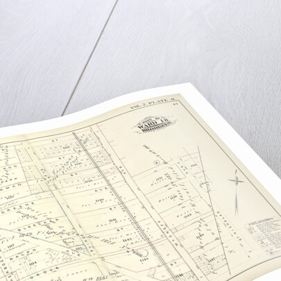 Map bound by Stanhope St., Wyckoff Ave., Greene Ave., St. Nicholas Ave., Magnolia St., Hamburg St; Including Himrod St., Harman St., Bleecker St., Ralph St., Grove St., Linden St., Myrtle Ave., Knickerbocker Ave., Irving Ave., New York by Anonymous