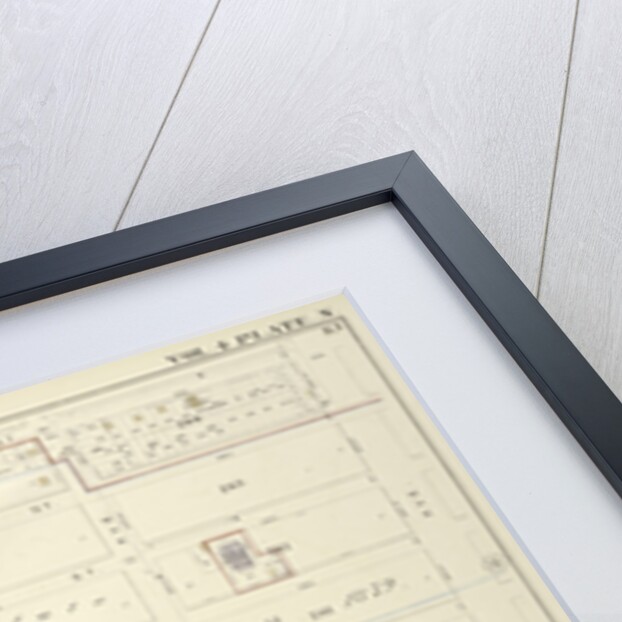 Map bound by Greenwood Cemetery, City Line, Forty-Fourth St., Fifth Ave; Including Thirty-Seventh St., Thirty-Eighth St., Thirty-Ninth St., Fortieth St., Forty-First St., Forty-Second St., Forty-Third St., Sixth Ave., Seventh Ave., Ei., New York by Anonymous