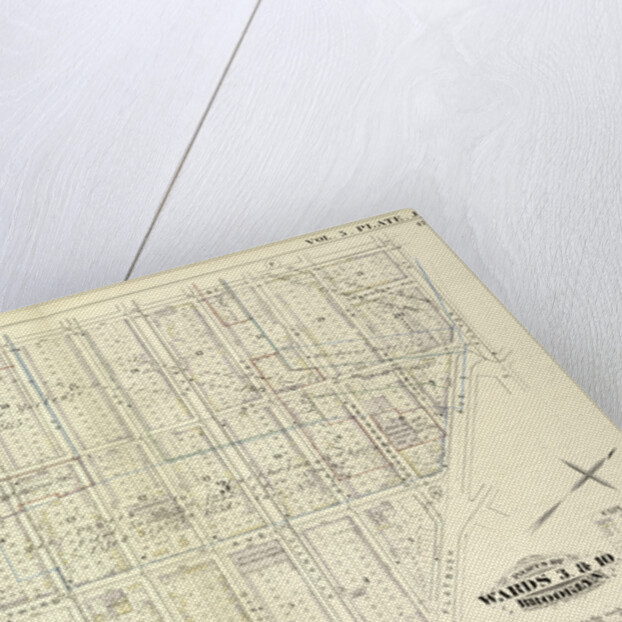 Map bound by Bond St., Fulton St., Flatbush Ave., Fourth Ave., Butler St; Including Nevins St., Hanover Pl., Third Ave., Baltic St., Warren St., Wyckoff St., Bergen St., Dean St., Pacific St., Atlantic Ave., State St., Schermerhorn St., New York by Anonymous