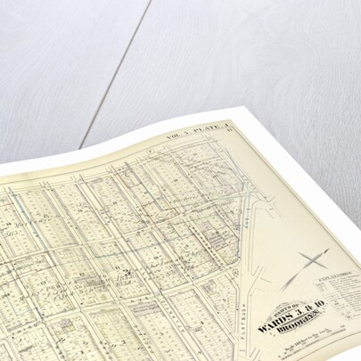 Map bound by Bond St., Fulton St., Flatbush Ave., Fourth Ave., Butler St; Including Nevins St., Hanover Pl., Third Ave., Baltic St., Warren St., Wyckoff St., Bergen St., Dean St., Pacific St., Atlantic Ave., State St., Schermerhorn St., New York by Anonymous