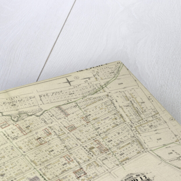 Map bound by Whale Creek Canal, Humboldt St., Norman Ave., Russell St., Van Cott Ave., N.Henry St., Van Pelt Ave., Lorimer St by Anonymous