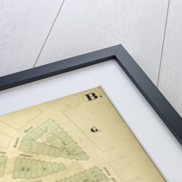 Map bounded by Stone Street, Beaver Street, Hanover Street, Wall Street, South Street, Coenties Slip; Including Pearl Street, Water Street, Front Street, Old Slip, Gouverneurs Lane, Jones Lane, New York by Anonymous