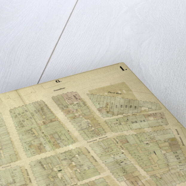 Map bounded by Broadway, Parks Row, Beekman Street by Anonymous