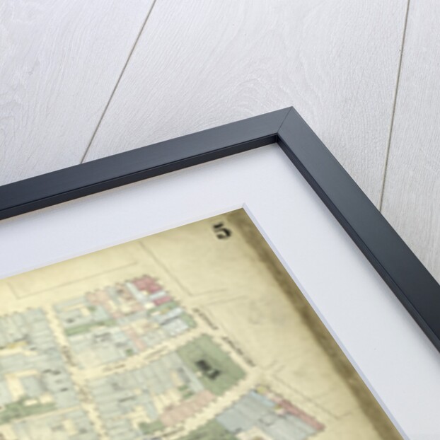 Map bounded by Gold Street, Frankfort Street, Dover Street, South Street, Maiden Lane; Including Riders Alley by Anonymous