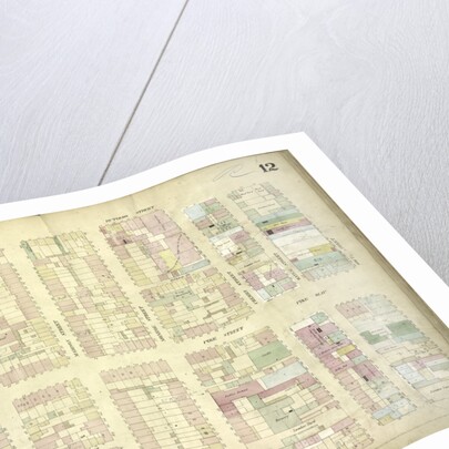 Map bounded by Rutgers Street, South Street, Market Street, Division Street; Including Pelham St, Pike Street, Pike Slip, Birmingham Street Mechanic's Street, East Broadway, Henry Street, Madison Street, Monroe Street, Cherry Street, New York by Anonymous