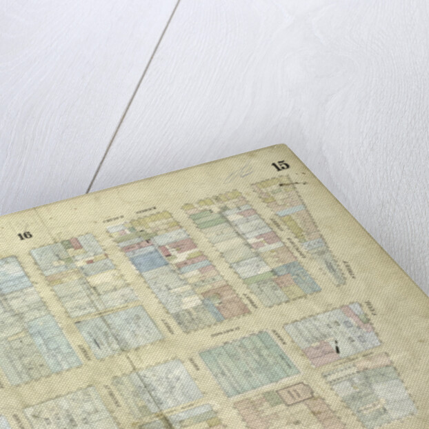 Map bounded by Church Street, Canal Street, Elm Street, Pearl Street; Including Franklyn Place, Broadway, Benson Street, Courtlandt Alley, Worth Street by Anonymous