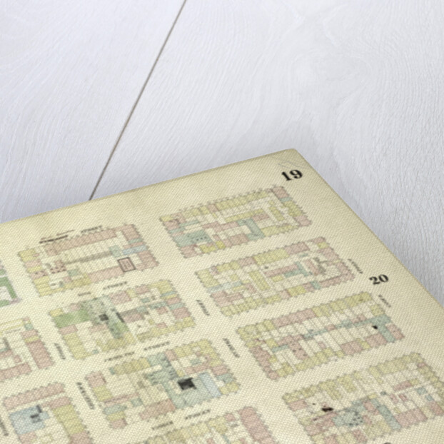 Map bounded by West Houston Street, Varick Street, Spring Street, West Street; Including King Street, Charlton Street, Vandam Street, Washington Street, Greenwich Street, Hudson Street, New York by Anonymous