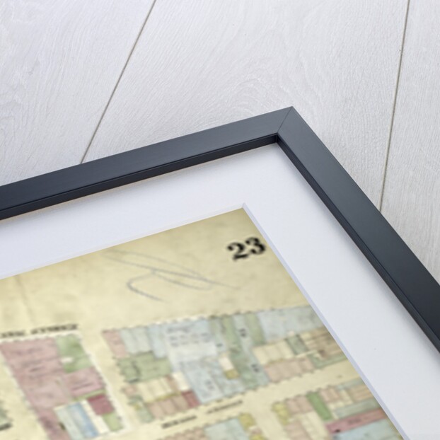 Map bounded by Canal Street, Broadway, Broome Street, Bowery; Including Hester Street, Howard Street, Grand Street, Elizabeth Street, Mott Street, Mulberry Street, Baxter Street, Centre Market Place, Centre Street, Elm Street, New York by Anonymous