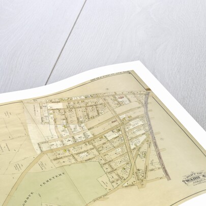 Map bounded by Kaplan Ave., Pette Ave., Jeffrey Ave., Hutton Ave., Maple Ave., Haffman Blvd., Sussman Ave., Jefferson Ave., Barrett Ave., Vanderbilt Ave., Keystone Ave., Oak., New York by Anonymous