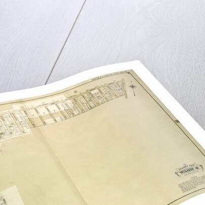 Map bounded by Metropolis Ave., Mill St., Vansicklen Ave., Sutter Ave., Chestnut St; Including Metropolis Ave., Grant Ave., Rockaway Plank Road, Clinton Ave; Sub Plan From Plate, New York by Anonymous