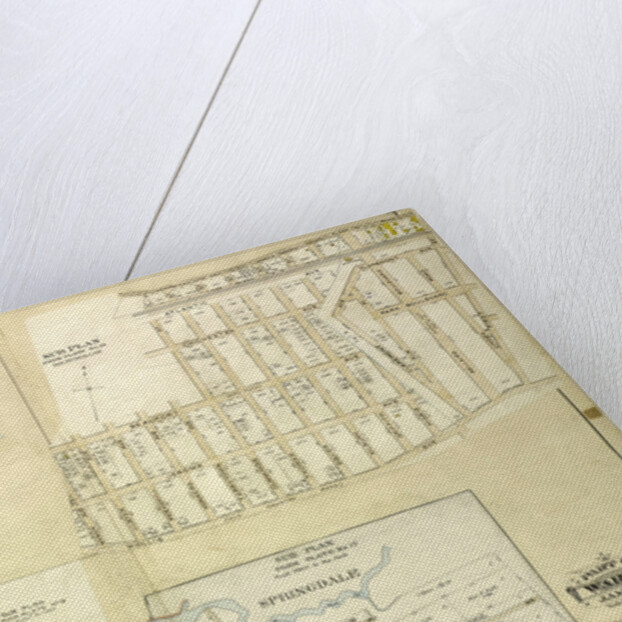 Map bounded by 3rd Ward Formerly town of Flushing, Union Turnpike, Louis St; Including Ernest Ave., Hoffman Ave., Hoffman Boulevard, Augustina Ave., New York by Anonymous