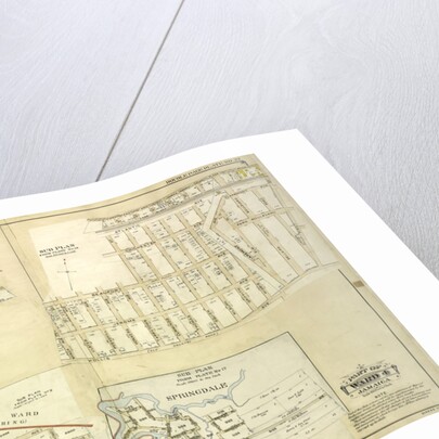 Map bounded by 3rd Ward Formerly town of Flushing, Union Turnpike, Louis St; Including Ernest Ave., Hoffman Ave., Hoffman Boulevard, Augustina Ave., New York by Anonymous