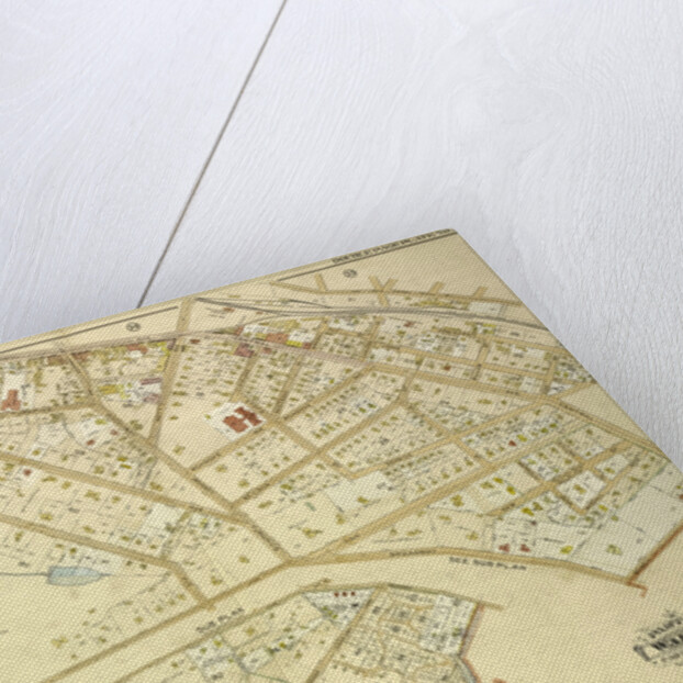 Map bounded by Jarvis Lane, Oak St., New York by Anonymous