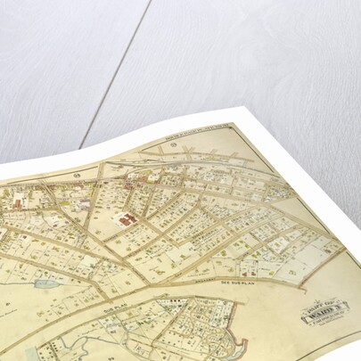 Map bounded by Jarvis Lane, Oak St., New York by Anonymous