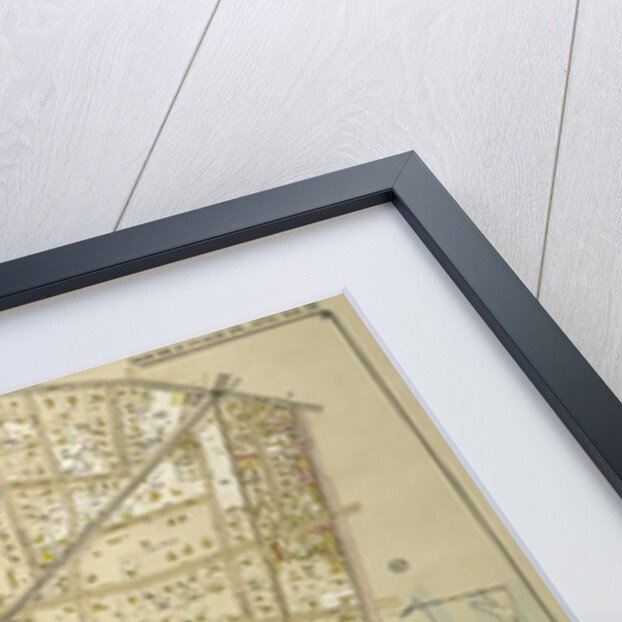 Map bounded by The Strand; Cornell Ave., Clinton Ave., Mott Ave; Including Central Ave., Bay Ave., Fulton Ave., Rochester Ave., Nortons Creek, Jamaica Bay, New York by Anonymous