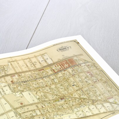 Map bounded by Borough of Brooklyn, Elderst Lane, Drew Ave., Center Ave., Snedeker Ave., Rockaway Plank Road, Dakota Ave., Shaw Ave., Nevada Ave., Montana Ave., Fulton Ave., New York by Anonymous