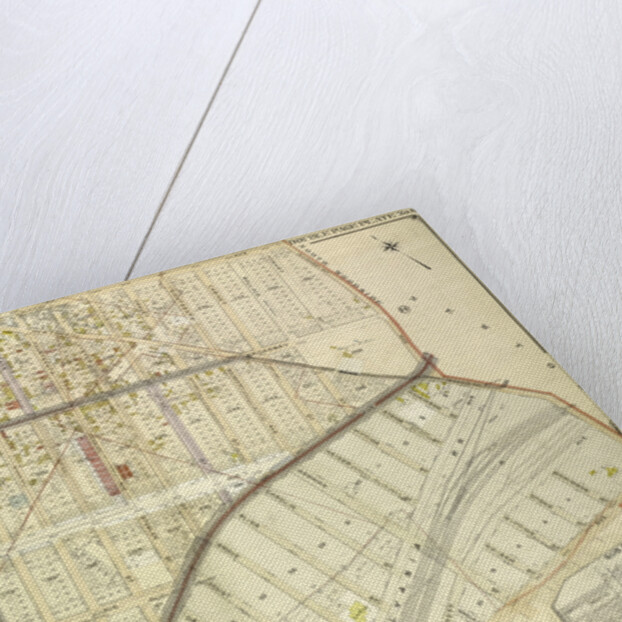 Map bounded by Jamaica Ave., North Wood Side, Middleburg Ave., Laurel Hill Ave., Madden St., Van Buren St., Lowery St., Bragaw St., New York by Anonymous