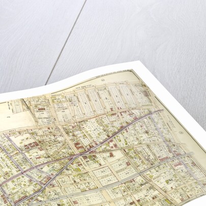 Map bounded by Hoyt Ave., Emily Terrace, Edward St., Barclay St., Vanalst Ave., Woolsey Ave., De Bevoise Ave. Bradford St., Lockwood St., New York by Anonymous