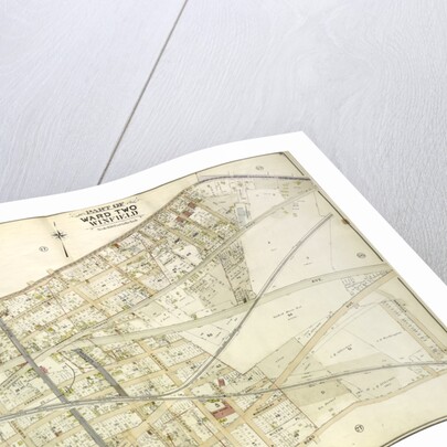 Map bounded by Woodside Ave., Broadway, Shell Road Newtown and Bushwick Turnpike, Thomson Ave., Maurice Ave., Manilla St; Including Calamus Road by Anonymous