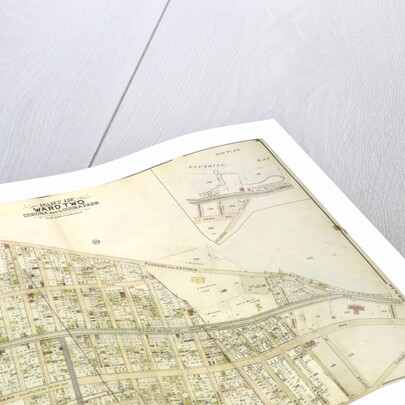 Map bounded by Bowery Road, Old Bowery Road, Flushing and Astoria Road, Jackson Ave., Coddington PL; Including Park Ave., Flushing and Newtown Turnpike, Lent., New York by Anonymous