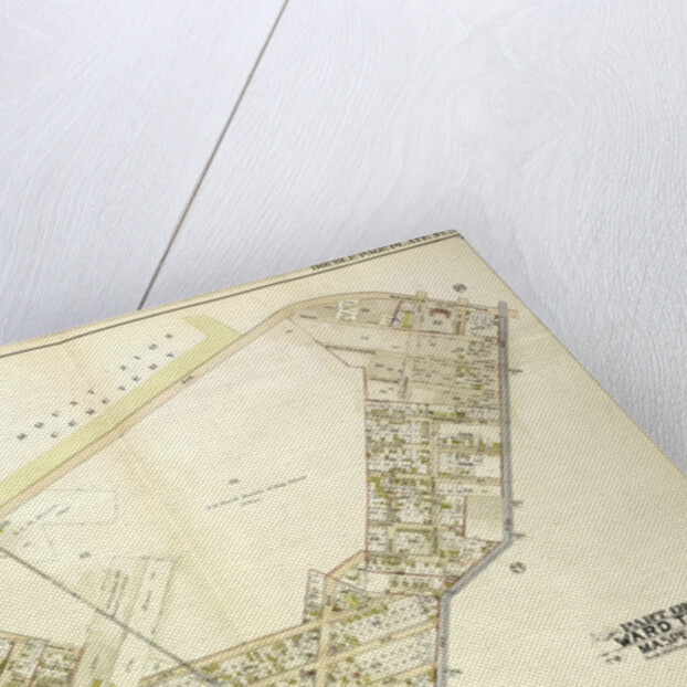 Map bounded by Maurice Ave., Fisk Ave., Grand St; Including Maspeth Ave., Astoria Ave., New York by Anonymous