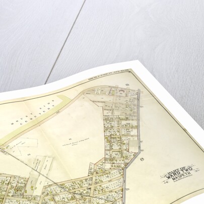 Map bounded by Maurice Ave., Fisk Ave., Grand St; Including Maspeth Ave., Astoria Ave., New York by Anonymous