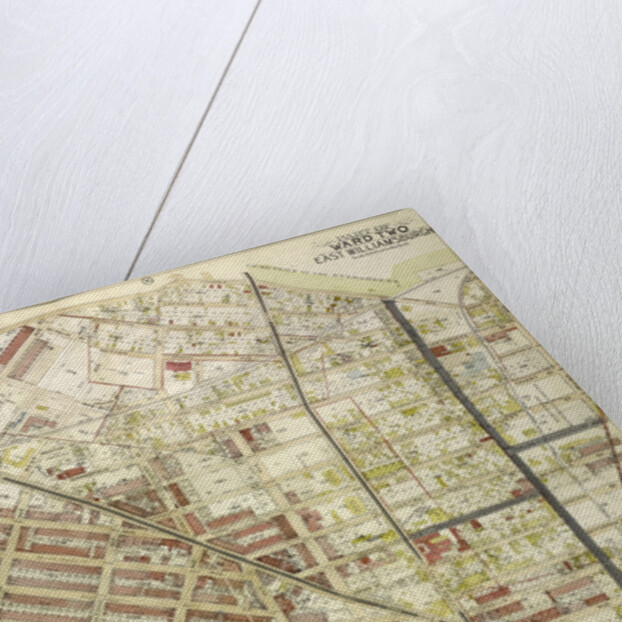 Map bounded by Cooper Ave., Moffatt St., Irving Ave., Boundary line between borough of Queens and Brooklyn, Wyckof Ave., Madison St. Ivy St., Putnam Ave., Forest, New York by Anonymous