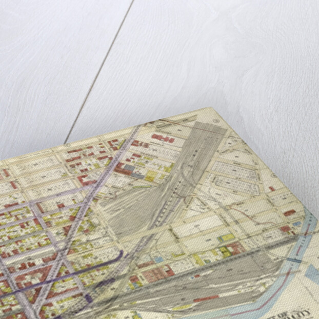 Map bounded by Pier St., River St., Front St., Newtown Creek; Part of Long Island City Ward One Part of Old Ward 1., New York by Anonymous