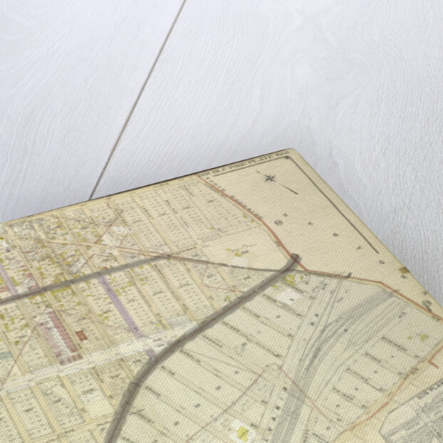 Map bounded by Harold Ave., Middleburg Ave; Including Bragaw St., Lowery St., Van Buren St., Van Pelt St; Part of Long Island City Ward, New York by Anonymous