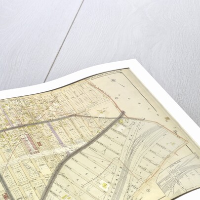 Map bounded by Harold Ave., Middleburg Ave; Including Bragaw St., Lowery St., Van Buren St., Van Pelt St; Part of Long Island City Ward, New York by Anonymous